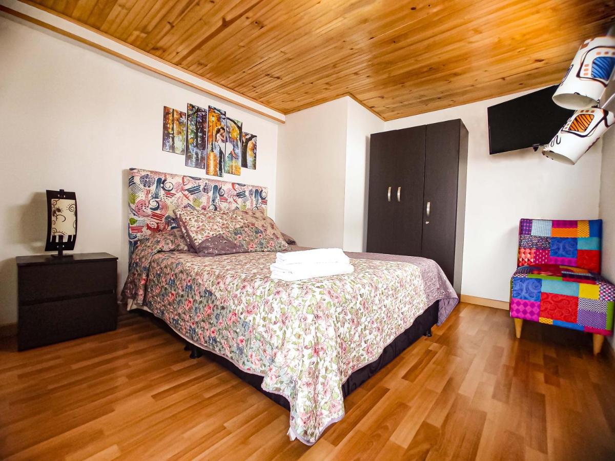 Hermoso Apartaestudio A 10 Minutos Del Aeropuerto Bogota Luaran gambar